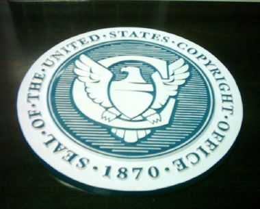 US Copyright Office | 15" Full Color Seal